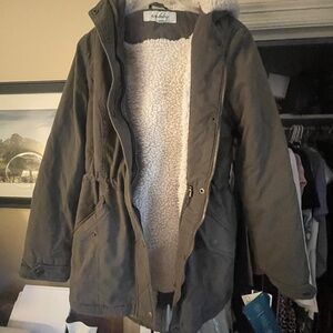 Sebby Cozy Fleece Lined Parka